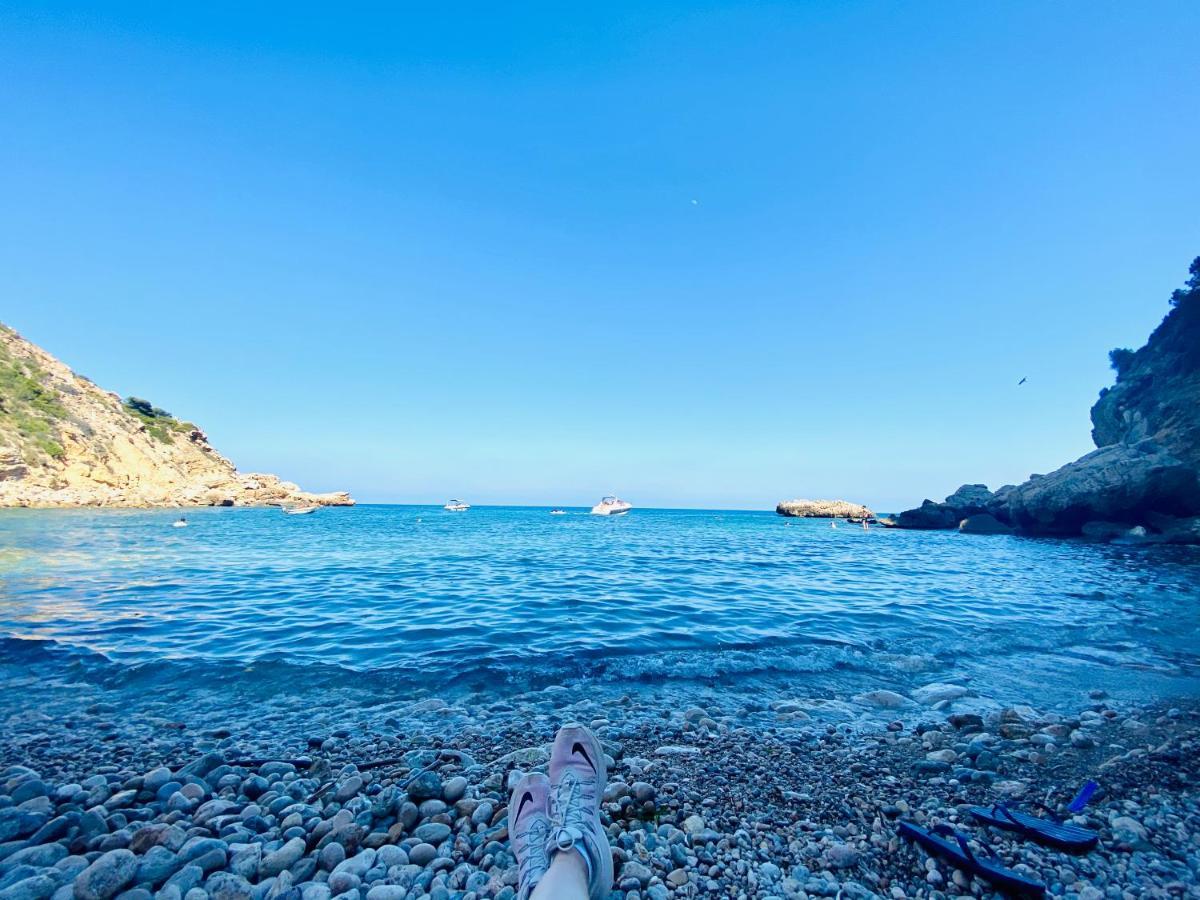 Fantastico Apartamento Con Vistas Panoramicas Al Mar Cumbre del Sol Bagian luar foto