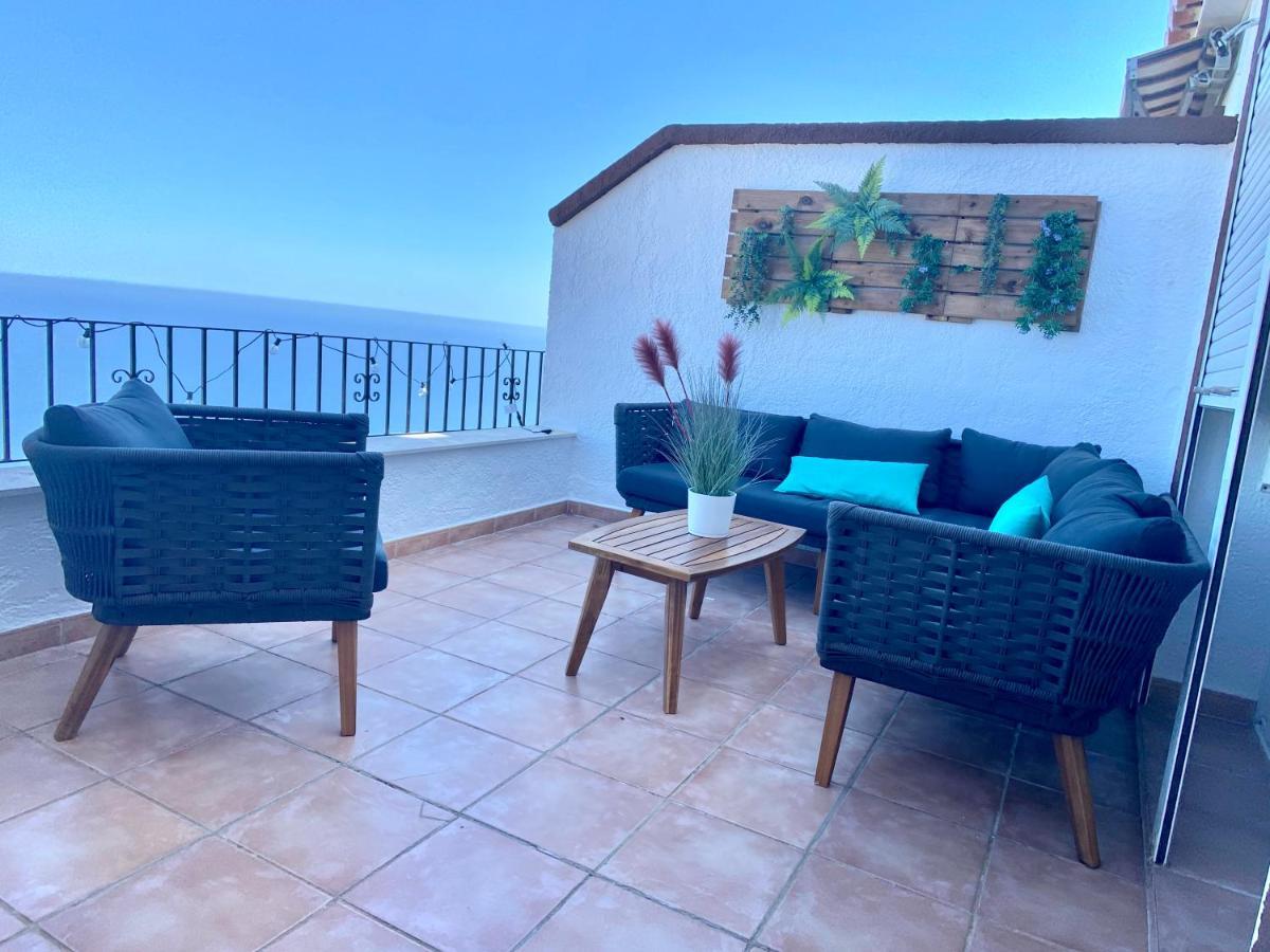 Fantastico Apartamento Con Vistas Panoramicas Al Mar Cumbre del Sol Bagian luar foto