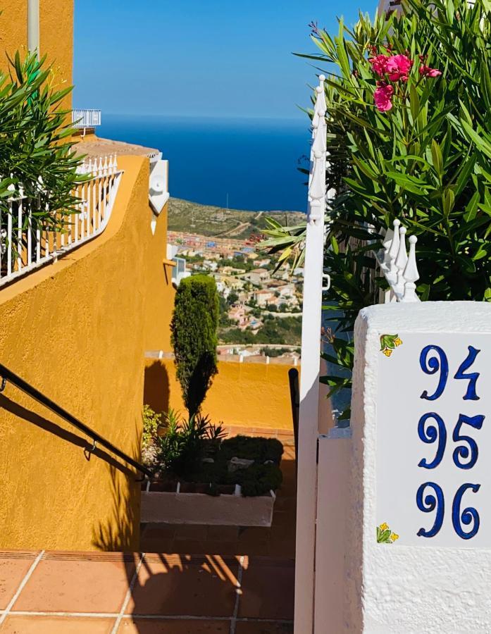Fantastico Apartamento Con Vistas Panoramicas Al Mar Cumbre del Sol Bagian luar foto