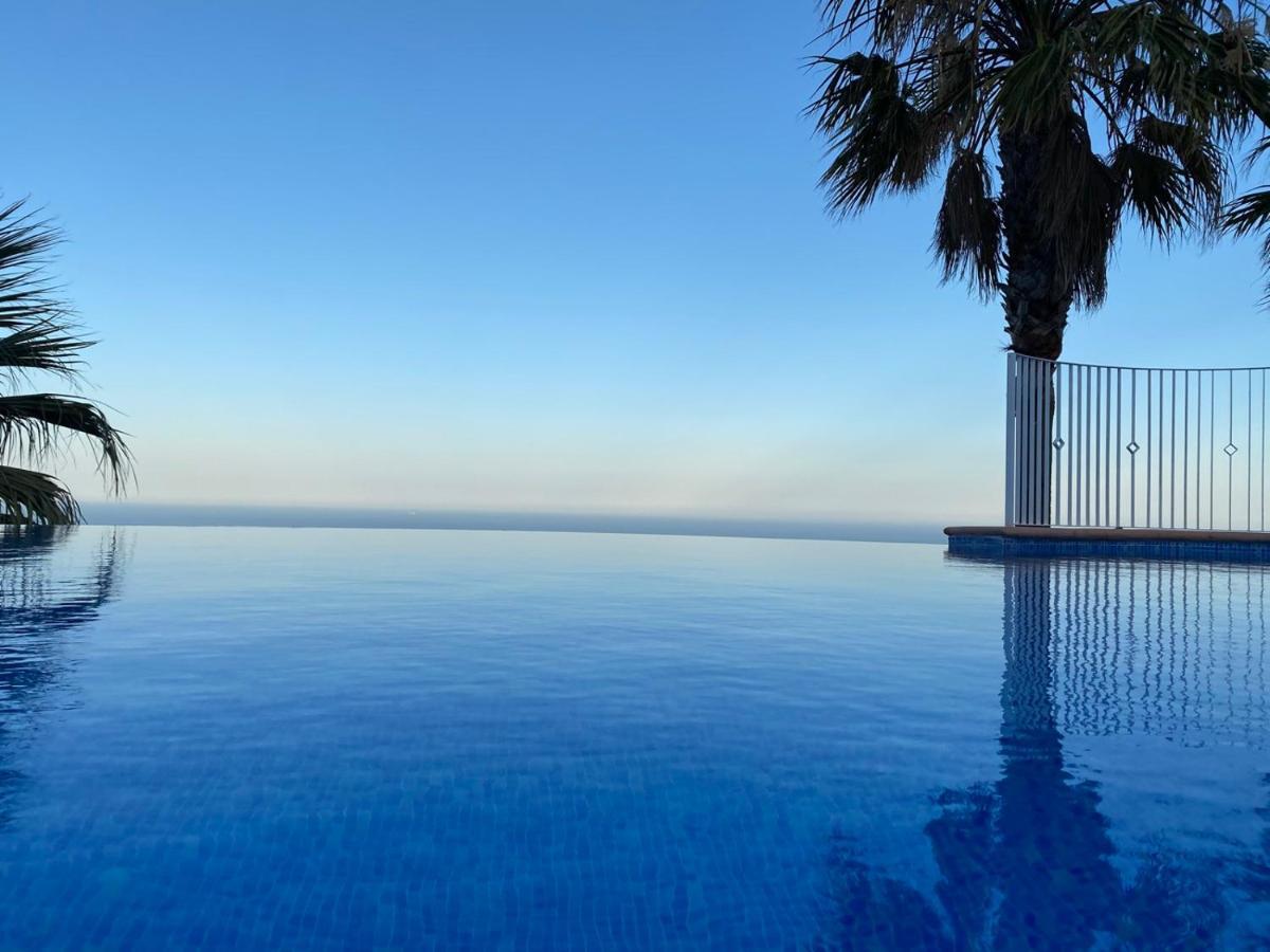 Fantastico Apartamento Con Vistas Panoramicas Al Mar Cumbre del Sol Bagian luar foto